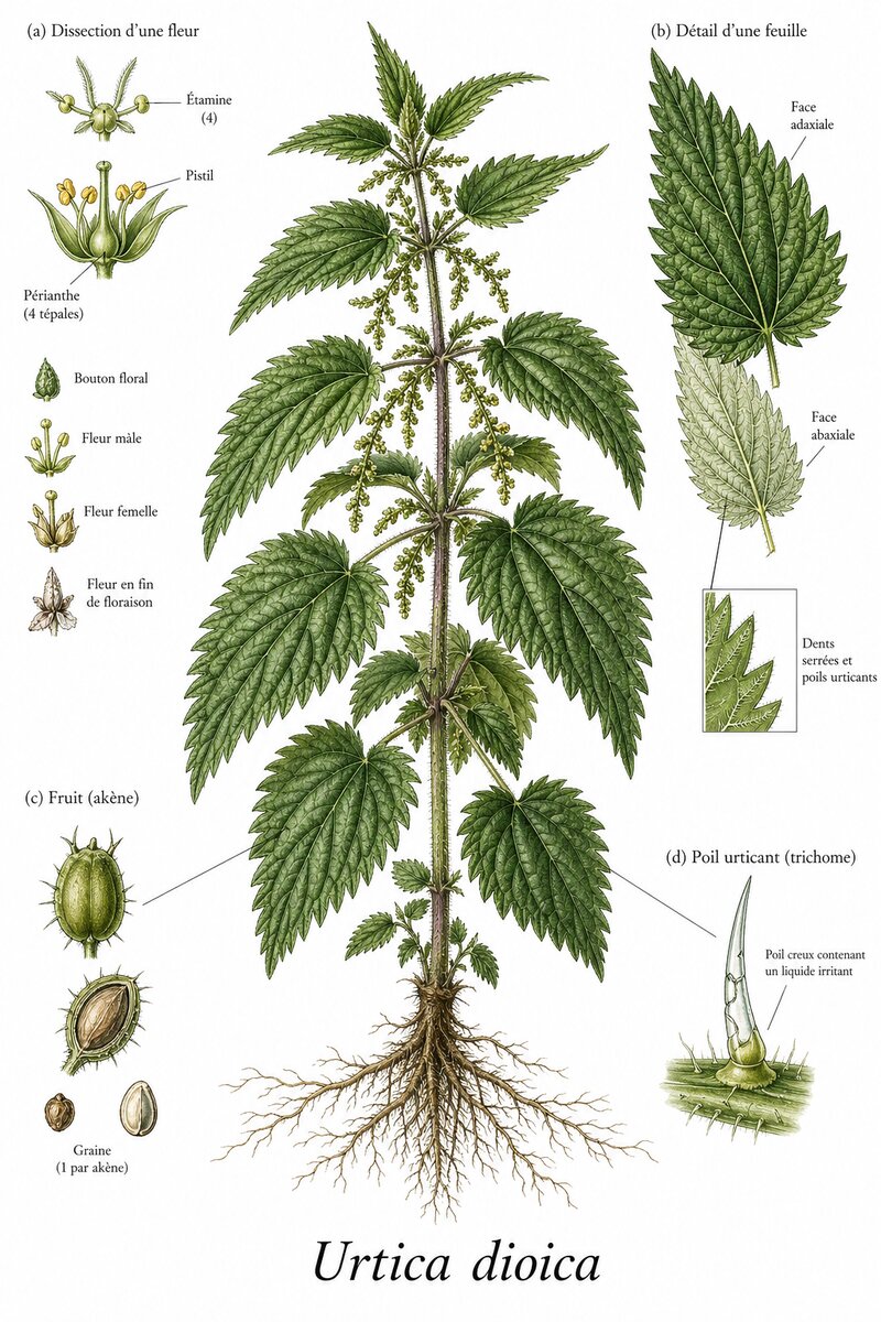 Ortie (Urtica dioica)