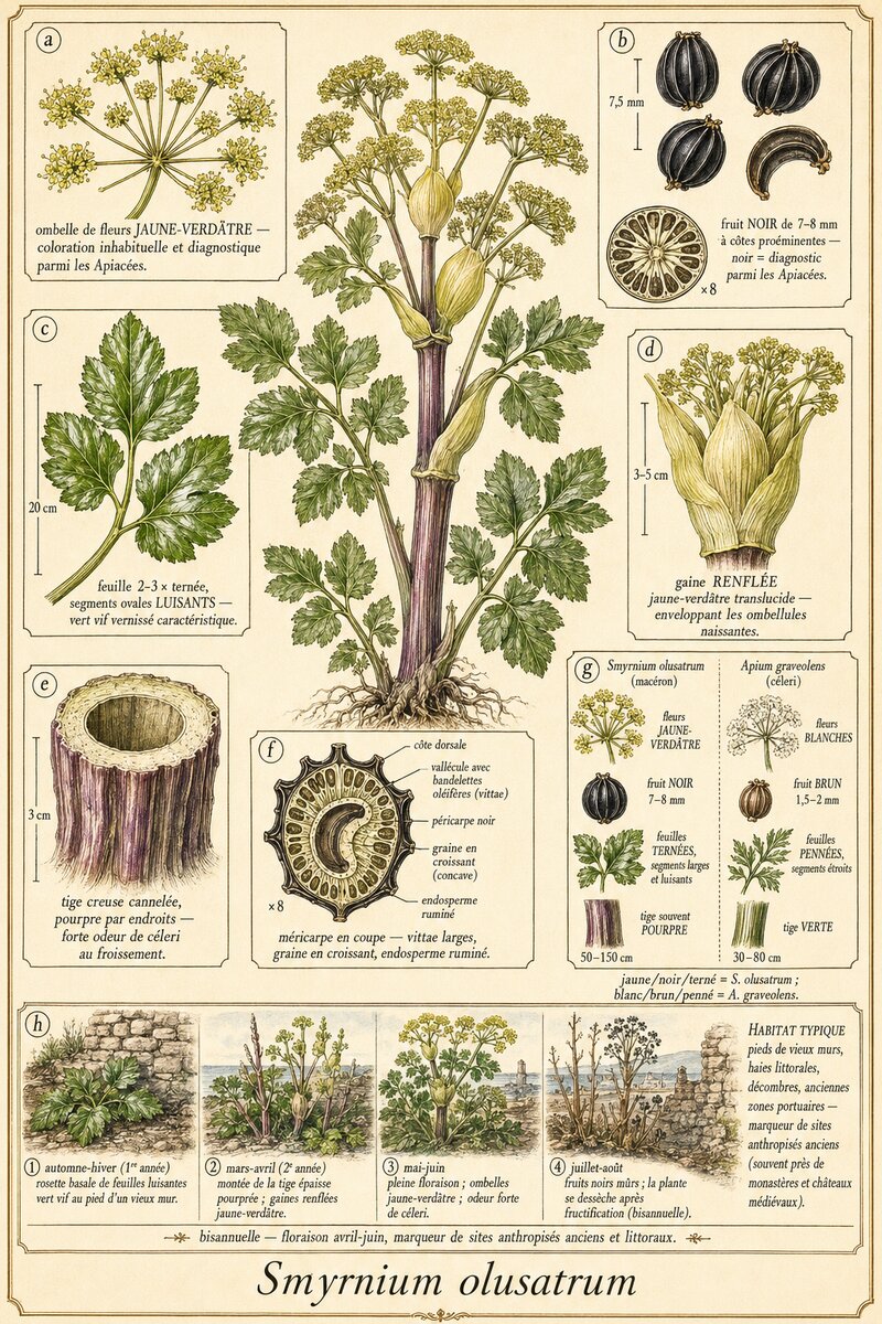 Planche botanique Macéron