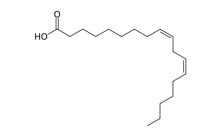 Formule développée : Acide linoléique