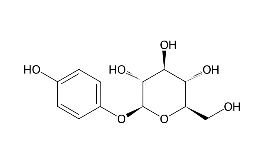 Formule développée : Arbutine