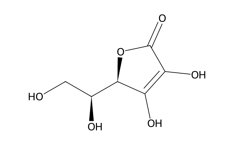 Formule développée : Vitamine C
